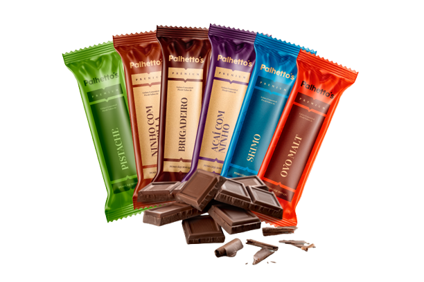 Linha Premium de Picolés Palhetto's